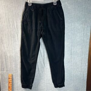 Publish Brand Legacy Joggers Mens 36 Black Today For Tomorrow Feather Logo Pants